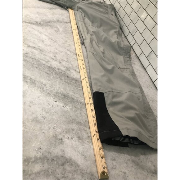 Marker Snow Ski Pants Mens XL Gray Snowboarding Adjustable Waist Zippered Legs - Picture 16 of 16